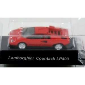  Lamborghini Super Car Coll Vol. 2, 1/64 Diecast Red Countach LP 