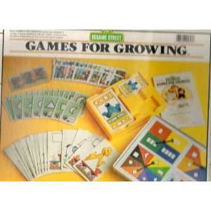  CTW SESAME STREET PRESCHOOL GAMES FOR GROWING (SHAPES 