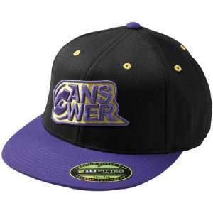  Answer Lakeshow Hat Black/Purple Small/Medium Sports 