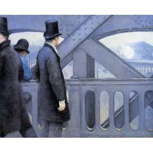  Hand Made Oil Reproduction   Gustave Caillebotte   24 x 20 