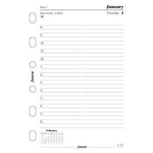  Filofax Calendar Refills Day per Page 2012 Pocket Size 