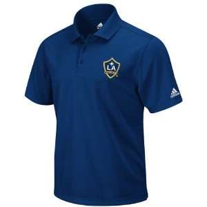 Los Angeles Galaxy Navy adidas Soccer Team Primary Polo Shirt:  