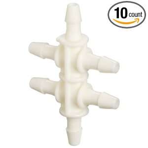   ID Tube, White Nylon (Pack of 10):  Industrial & Scientific