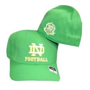  Notre Dame Fighting Irish ND Football Hat / Cap: Sports 