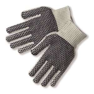 Memphis 185272 PVC Dotted String Knit Glove String Knit Glove w/PVC 