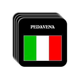  Italy   PEDAVENA Set of 4 Mini Mousepad Coasters 