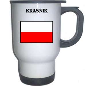  Poland   KRASNIK White Stainless Steel Mug Everything 