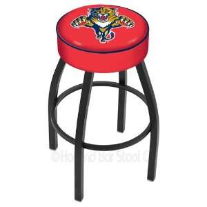  Florida Panthers Logo Black Wrinkle Swivel Bar Stool Base 