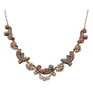 Michal Negrin Magnificent Necklace with Formatted Metal Prints, Hand 