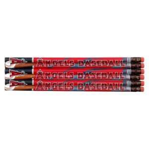  Los Angeles Angels of Anaheim Wincraft 6pk Pencils: Sports 