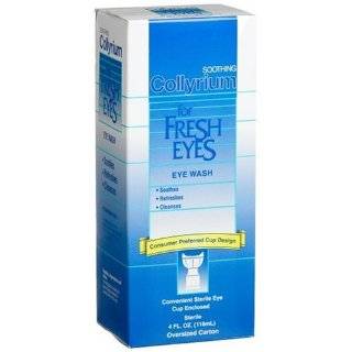 Bausch & Lomb Advanced Eye Relief Eye Wash, 4 Ounce Bottles (Pack of 6 