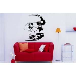    Wall MURAL Decal Sticker ANIME MUSIC BOY S 920: Home & Kitchen