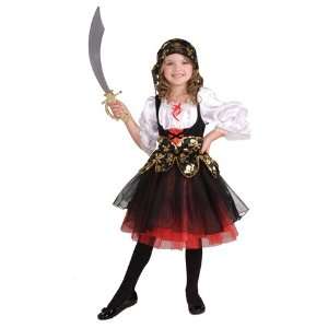  Lil Pirate Treasure Girls Costume: Toys & Games