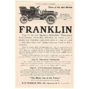   Type G 1906 Model Touring Car Print Ad (49022)