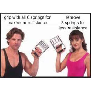  6 spring hand grip (1 each): Health & Personal Care