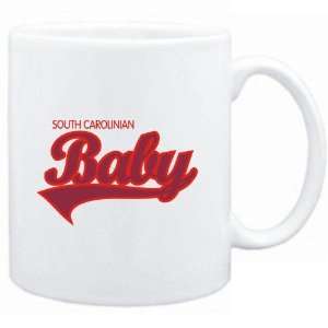 Mug White  South Carolinian BABY  Usa States:  Sports 