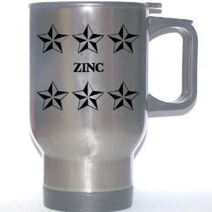   Name Gift   ZINC Stainless Steel Mug (black design) 