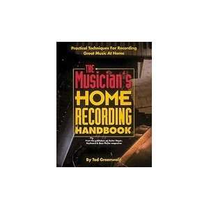  The Musicians Home Recording Handbook Softcover Sports 