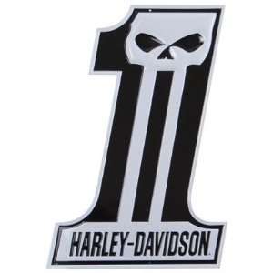  Tin Sign   Dark Custom #1   Harley Davidson Automotive