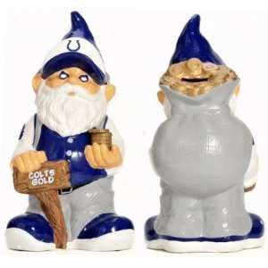  Indianapolis Colts Garden Gnome Coin Bank Sports 