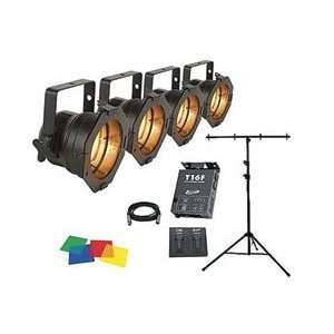   DJ STAGEACT 46 Lighting System Stage Lighting Package: Camera & Photo