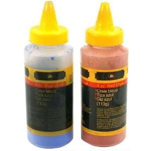  2 Chalk Line Powder Bottles Construction Marking Tool 