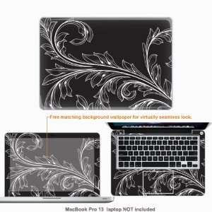  Protective Decal Skin Sticker for Macbook Pro 13 (release 