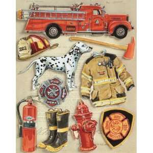  Firefighter Grand Adhesions Embellishments    626025 