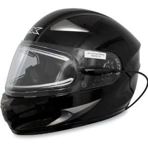 NEW AFX FX 90S SNOWMOBILE HELMET WITH ELECTRIC LENS SHIELD, BLACK, 2XL 