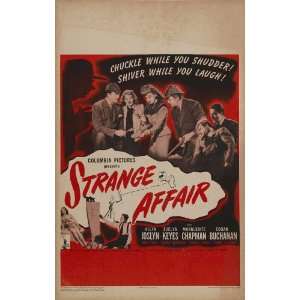 Strange Affair Poster Movie 11 x 17 Inches   28cm x 44cm  