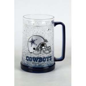  NFL Crystal Freezer Mug   Cowboys: Sports & Outdoors