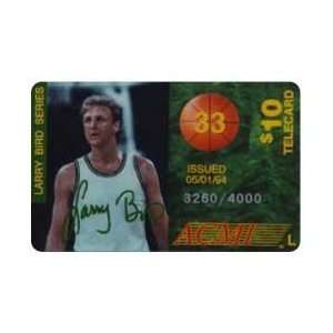 Collectible Phone Card $10. Larry Bird Issue L (1st Series of 9 