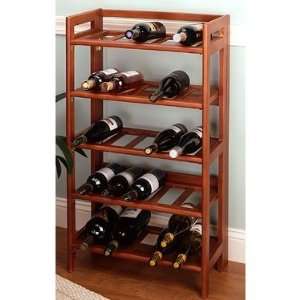  Folding Wine Rack by Winsome Wood