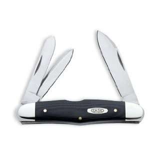  Case G10 Black Smooth Humpback Whittler 6239 103046WH SS 