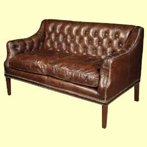  Westbourne 2 Seater Leather SofaLU176