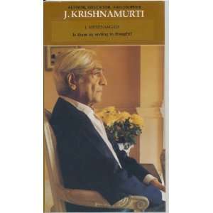  J. Krishnamurti: Is There an Ending to Thought? VHS Tape 
