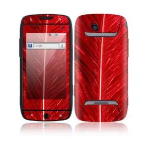  Samsung Sidekick 4G Decal Skin Sticker   Red Feather 