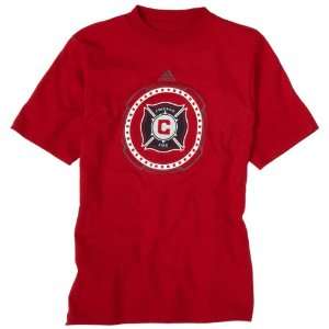  MLS Chicago Fire Youth Fully Armored Tee: Sports 