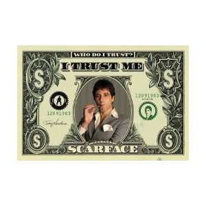  Movies Posters Scarface   Dollar Bill   61x91cm