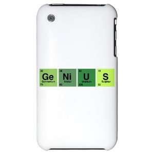 iPhone 3G Hard Case Genius Periodic Table of Elements Science Geek 