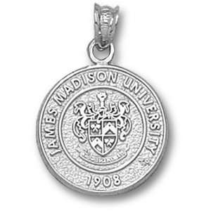 James Madison University Seal Pendant (Silver)  Sports 