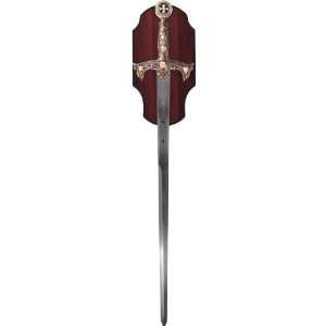  Knights Templar Sword with Display: Everything Else