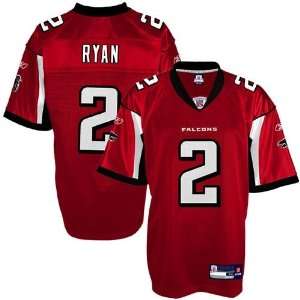  Matt Ryan #2 Atlanta Falcons Replica NFL Jersey Red Size 