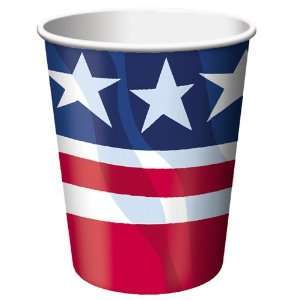  Patriotic Fourth of July Paper Beverage Cups Toys & Games