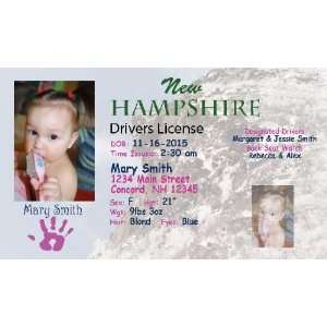   (set of 20) Birth Announcement New Hanpshire
