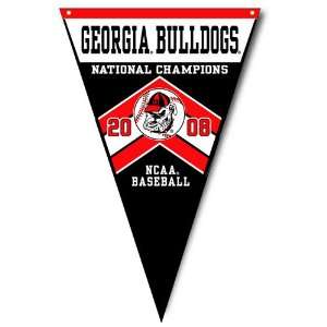 Georgia Bulldogs 2008 NCAA Mens College World Series Champions Black 