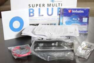 LG Super Multi Blue Blu ray RW drive 3D PLAYBACK! Lightscribe Re 
