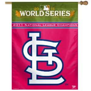   2011 National League Champion 27 by 37 inch Vertical Flag Sports