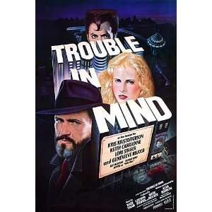 Trouble In Mind Original 1985 Folded Movie Poster With Divine (As A 