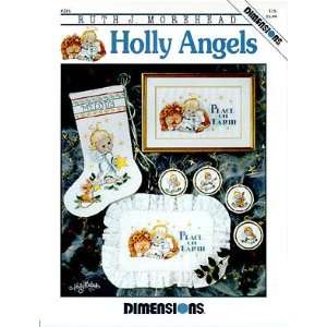  Holly Angels   Cross Stitch Pattern: Arts, Crafts & Sewing